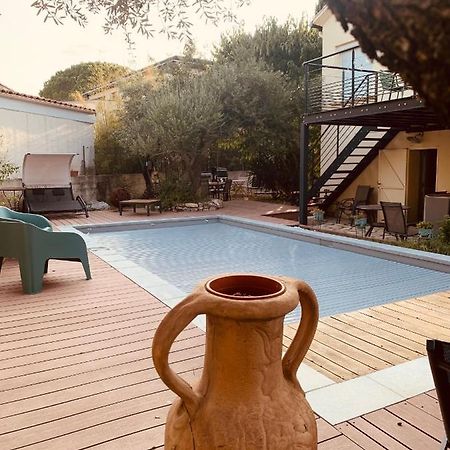 Appartement Independant Avec Jardin Et Acces Piscine Nîmes Exterior foto